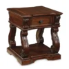 Alymere Rustic Brown End Table