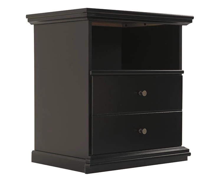 Maribel Black Nightstand - Image 3