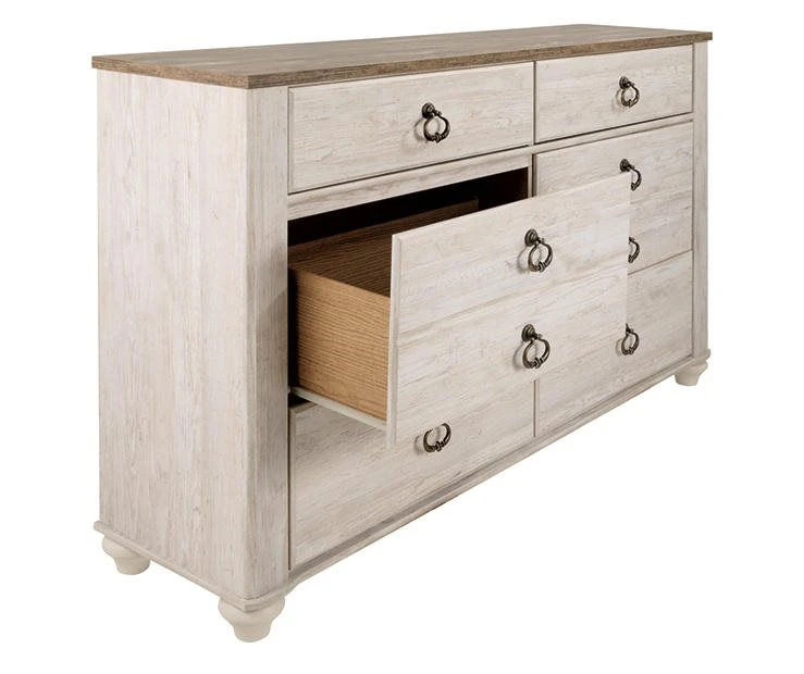 Willowton Whitewash Dresser - Image 7