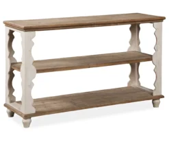 Alwyndale White Console Table