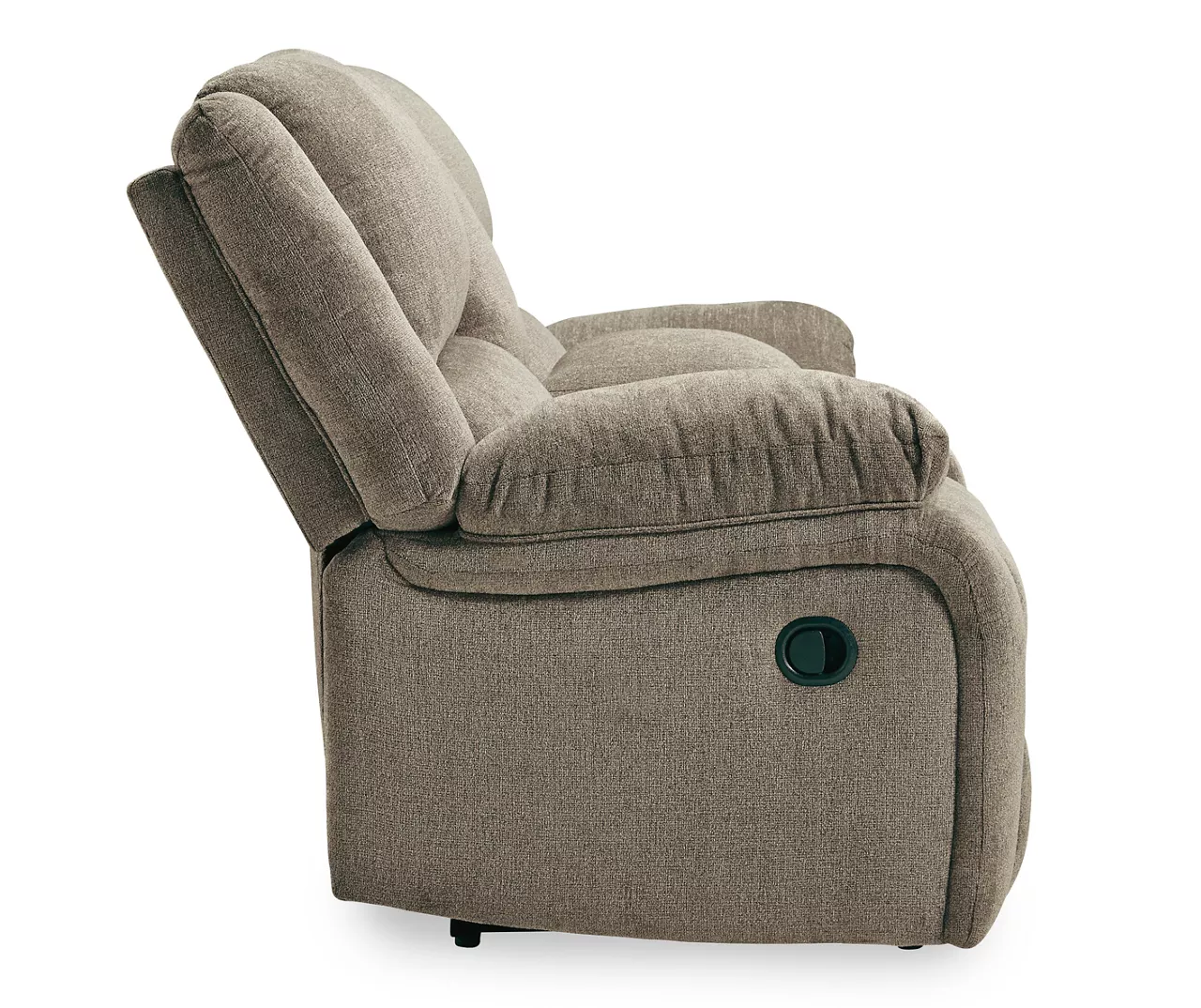 Draycoll Pewter Reclining Console Loveseat - Image 6