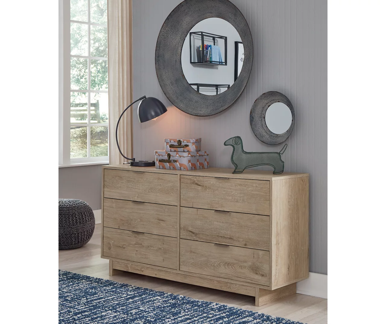 Oliah 6-Drawer Dresser - Image 5