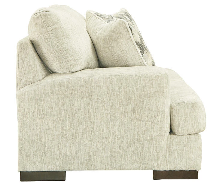 Caretti Parchment Loveseat - Image 2