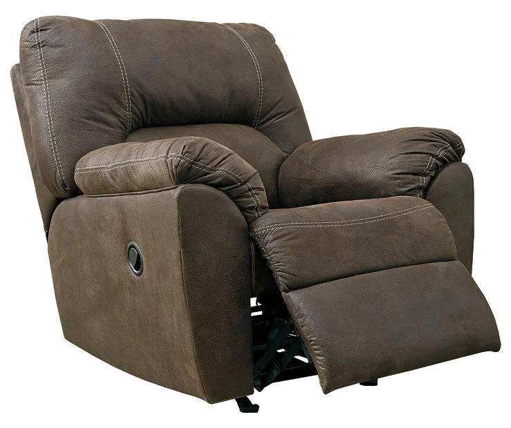 Tambo Canyon Faux Leather Rocker Recliner - Image 4