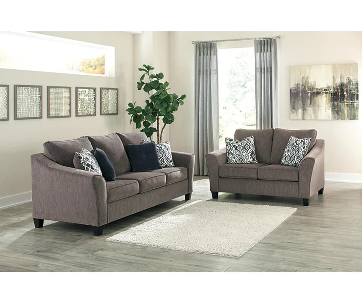 Nemoli Slate Loveseat - Image 9