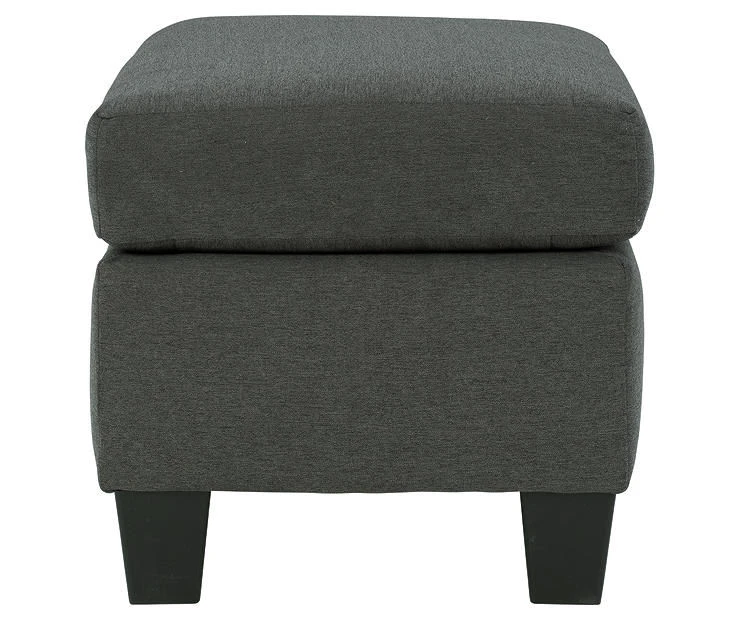Bayonne Charcoal Ottoman - Image 4