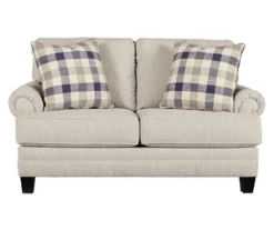 Meggett Linen Loveseat