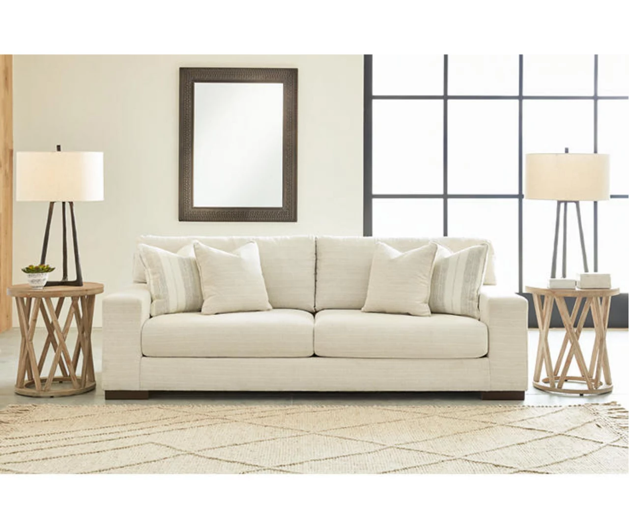 Maggie White Sofa - Image 5