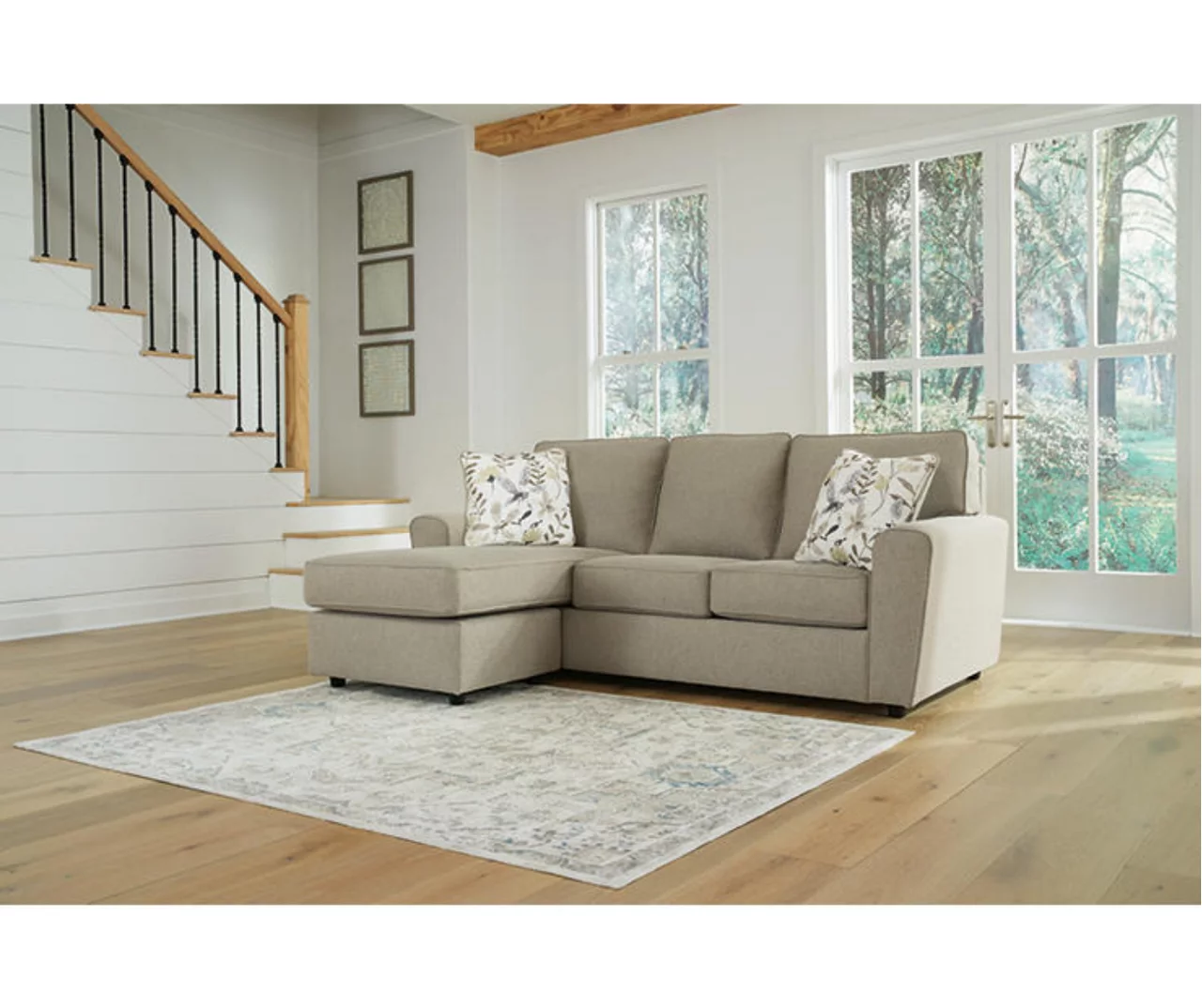 Renshaw Pebble Sofa Chaise - Image 6