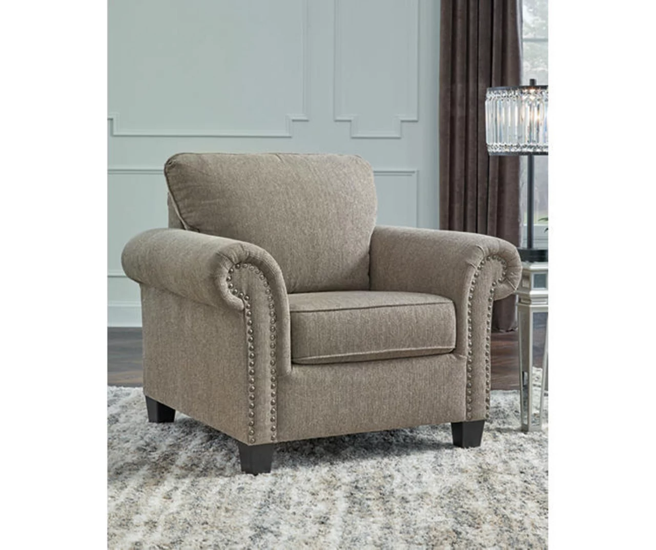 Shewsbury Pewter Armchair - Image 5