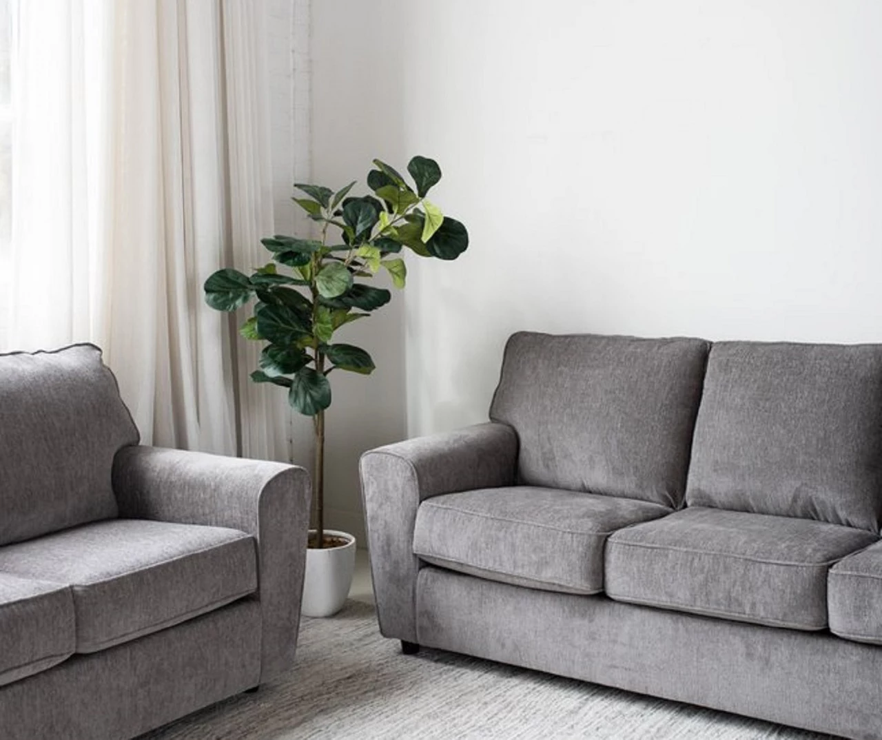 Arlis Gray Sofa - Image 9