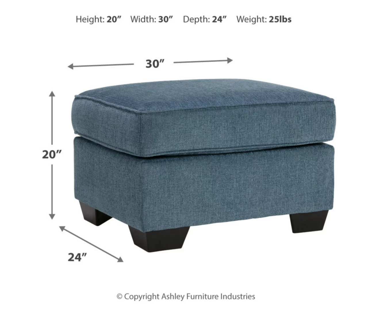 Signature Design By Ashley Cashton Ottoman - Image 8